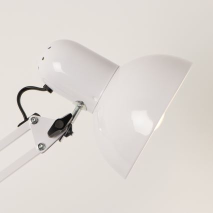 Brilagi - Lampada da terra flessibile TASKER 1xE27/60W/230V 184 cm bianca
