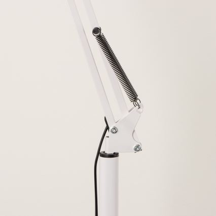 Brilagi - Lampada da terra flessibile TASKER 1xE27/60W/230V 184 cm bianca