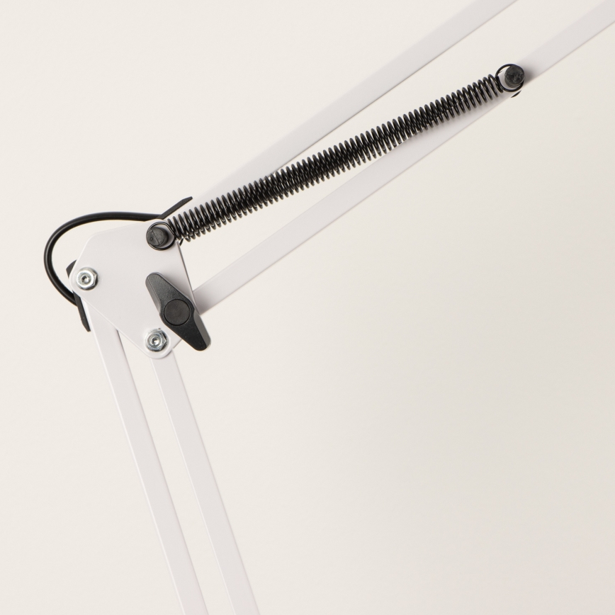 Brilagi - Lampada da terra flessibile TASKER 1xE27/60W/230V 184 cm bianca