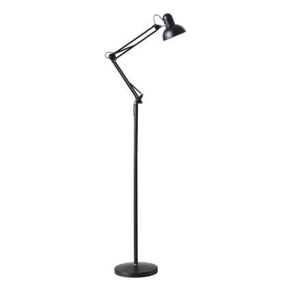Brilagi - Lampada da terra flessibile TASKER 1xE27/60W/230V 184 cm nera