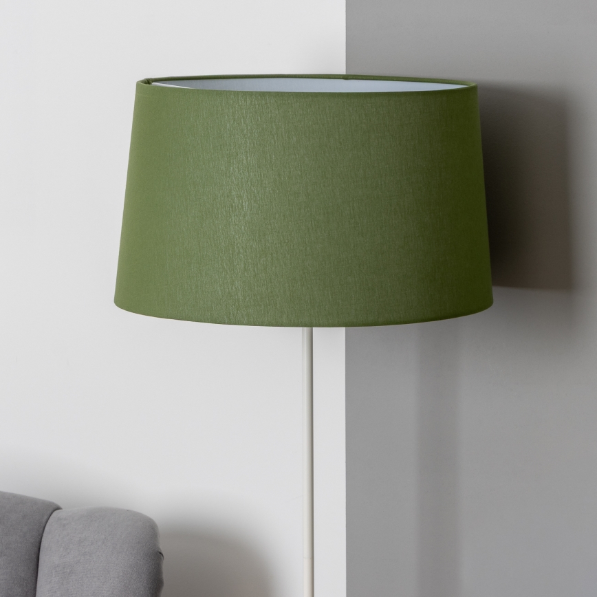 Brilagi - Lampada da terra LED CERIA 1x E27/40W/230V Ø 45 cm verde/bianco