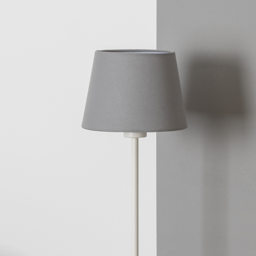 Brilagi - Lampada da terra LED CERIA 1xE27/40W/230V diam. 20,5 cm grigio/bianco