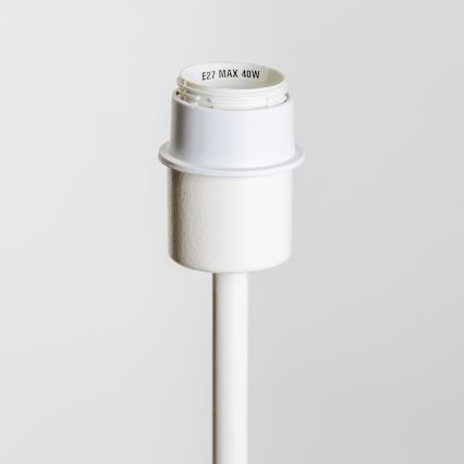 Brilagi - Lampada da terra LED CERIA 1xE27/40W/230V Ø 30 cm beige/bianco