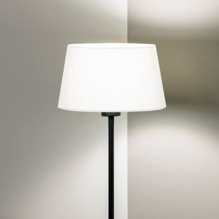 Brilagi - Lampada da terra LED CERIA 1xE27/40W/230V Ø 30 cm bianco/nero