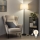Brilagi - Lampada da terra LED CERIA 1xE27/40W/230V Ø 45 cm beige/nero