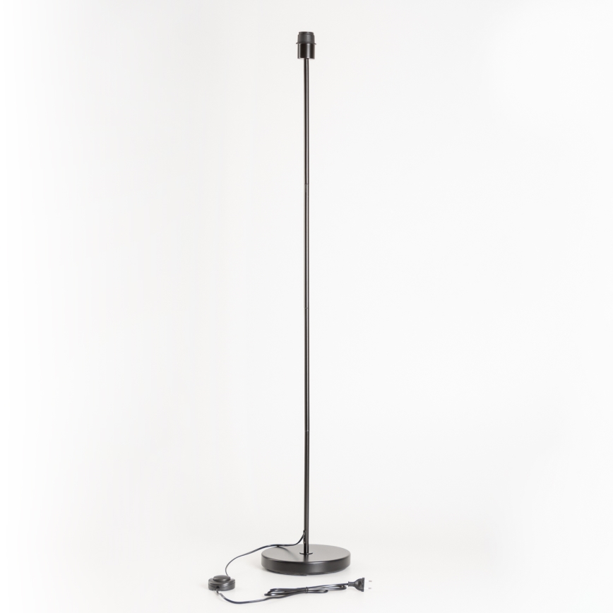 Brilagi - Lampada da terra LED CERIA 1xE27/40W/230V Ø 45 cm grigio/nero