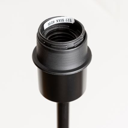 Brilagi - Lampada da terra LED CERIA 1xE27/40W/230V Ø 45 cm grigio/nero