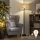 Brilagi - Lampada da terra LED CERIA 1xE27/40W/230V Ø 50 cm beige/nero