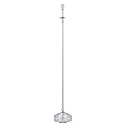 Brilagi - Lampada da terra LED CERIA 1xE27/60W/230V Ø 45 cm cromo lucido/beige