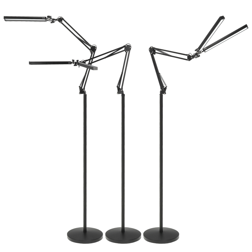Brilagi - Lampada da terra dimmerabile e flessibile VARIO LED/14W/230V 3000-6000K 157 cm nera