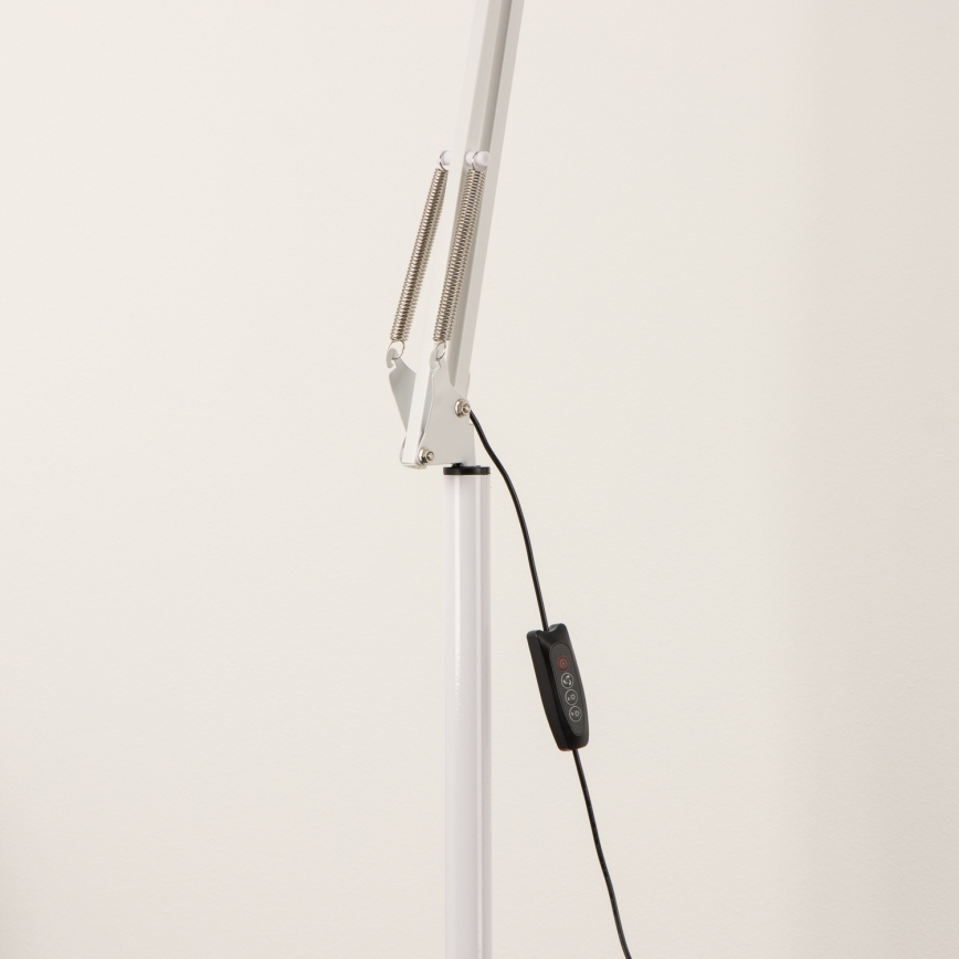 BRILAGI - Lampada da terra flessibile e dimmerabile VARIO LED/14W/230V 3000-6000K 157 cm bianca