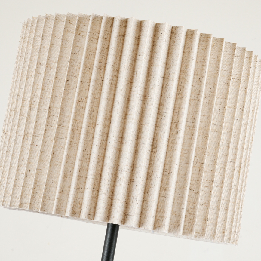 Brilagi - Lampada da terra NORDIC WAVE 1xE27/15W/230V lino/nero