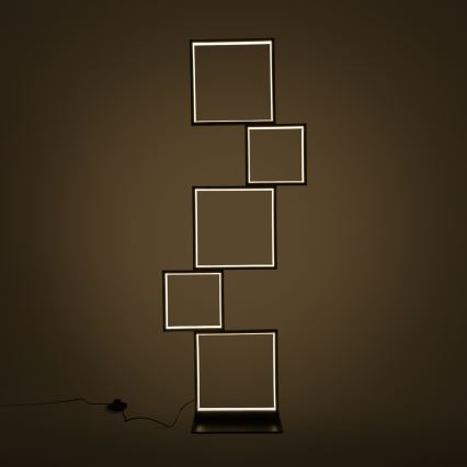 BRILAGI - Lampada da terra SHIFT LED/36W/230V 4000K 123 cm nera