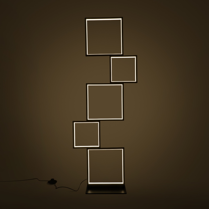 BRILAGI - Lampada da terra SHIFT LED/36W/230V 4000K 123 cm nera