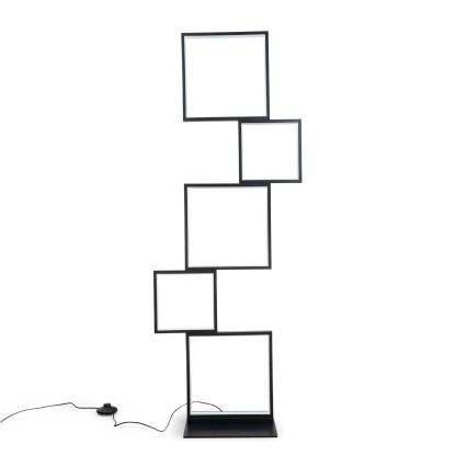 BRILAGI - Lampada da terra SHIFT LED/36W/230V 4000K 123 cm nera