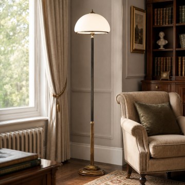 Brilagi - Lampada da terra TAURUS 2xE27/15W/230V bronzo