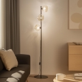 BRILAGI - Lampada da terra VULCANO 3xG9/8W/230V bronzo/beige fumato