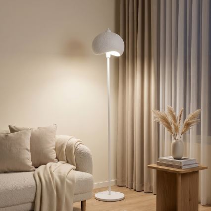 Brilagi - Lampada da terra WABI SABI 1xE27/40W/230V bianca