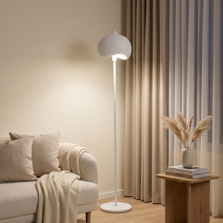 Brilagi - Lampada da terra WABI SABI 1xE27/40W/230V bianca