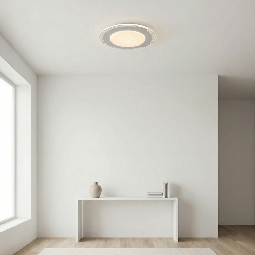 Brilagi - Plafoniera dimmerabile a LED ORELIS LED/80W/230V 3000-6000K diam. 50 cm + telecomando incluso