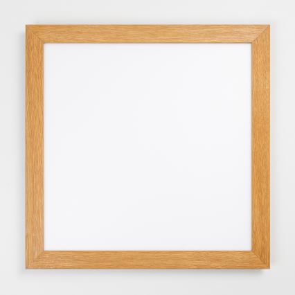 Brilagi - Plafoniera LED dimmerabile SLIMFRAME WOOD LED/58W/230V 64x64 cm 3000-6000K marrone + telecomando