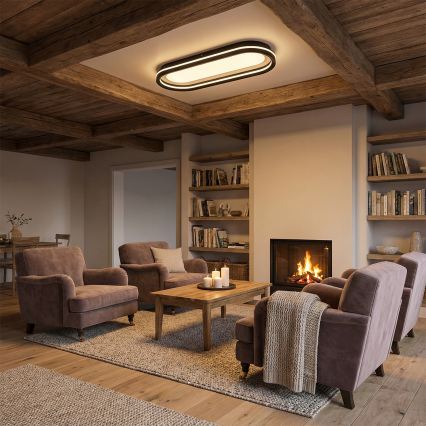 Brilagi - Plafoniera LED dimmerabile TRIVARO LED/85W/230V 3000-6000K 20x60 cm + telecomando