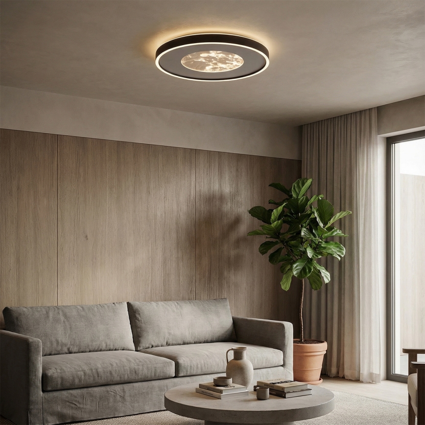 Brilagi - Plafoniera LED dimmerabile VIRELA LED/86W/230V 3000-6000K Ø 50 cm + telecomando