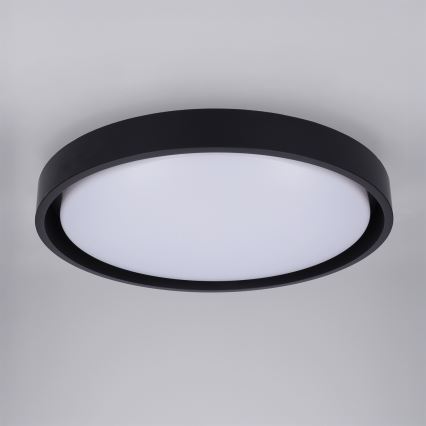 Brilagi - Plafoniera LED dimmerabile MATTEO LED/48W/230V 3000-6500K Ø 41 cm nera + telecomando