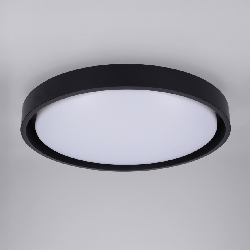 Brilagi - Plafoniera LED dimmerabile MATTEO LED/48W/230V 3000-6500K Ø 41 cm nera + telecomando