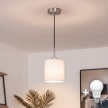 Brilagi - Lampada LED a sospensione con cavo NUBILA 1xE27/60W/230V Ø 14 cm nero/bianco