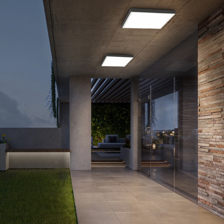 Brilagi - Plafoniera LED da bagno FRAME LED/50W/230V 60x60 cm 3000/4000/6000K IP44 bianco