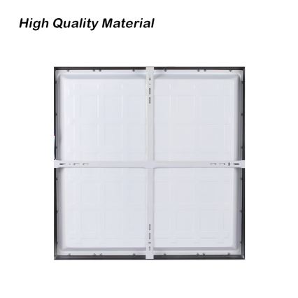 Brilagi - Plafoniera LED da bagno FRAME LED/50W/230V 60x60 cm 3000/4000/6000K IP44 nero