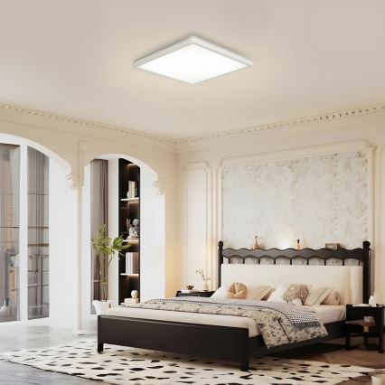 Brilagi - Plafoniera LED da bagno ULTRA SLIM LED/18W/230V 30x30 cm bianco IP54