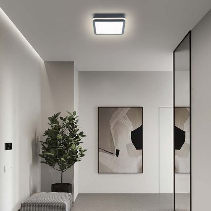 Brilagi - Lampada LED da esterno con sensore BENE LED/18W/230V 22x22 cm IP54