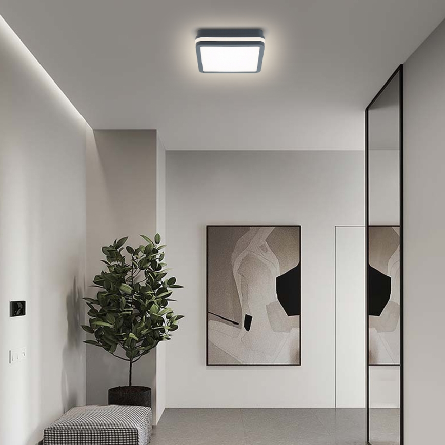 Brilagi - Lampada LED da esterno con sensore BENE LED/18W/230V 22x22 cm IP54