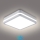 Brilagi - Lampada LED da esterno con sensore BENE LED/24W/230V 26x26 cm bianca IP54