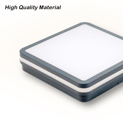 Brilagi - LED Luce da esterno con sensore di movimento BENE LED/24W/230V 26x26 cm antracite IP54