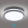 Brilagi - Lampada LED da esterno con sensore BENE LED/24W/230V diametro 26 cm IP54 antracite