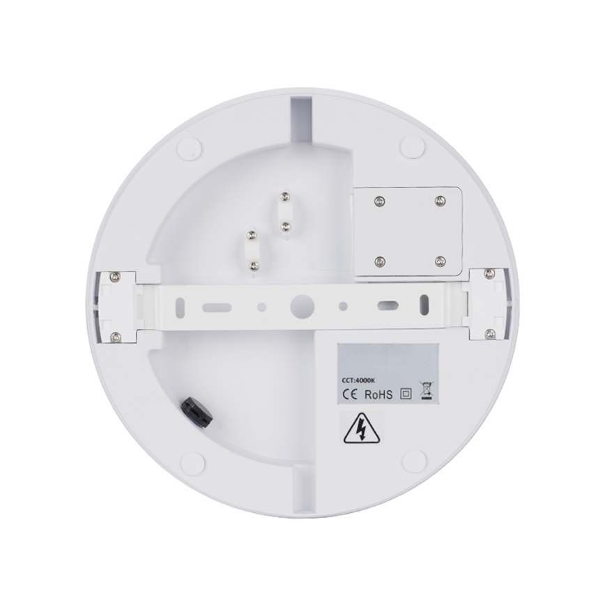 Brilagi - Plafoniera LED da esterno con sensore BENE LED/24W/230V Ø 26 cm bianco IP54
