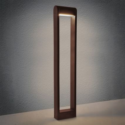 Brilagi - Lampada LED da esterno CROTONE LED/7W/230V marrone IP54 80 cm