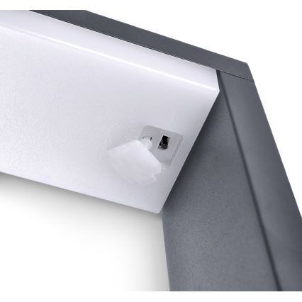 Brilagi - Lampada LED da esterno RAGUSA LED/7W/230V 3000/4000/6000K antracite IP54 50 cm