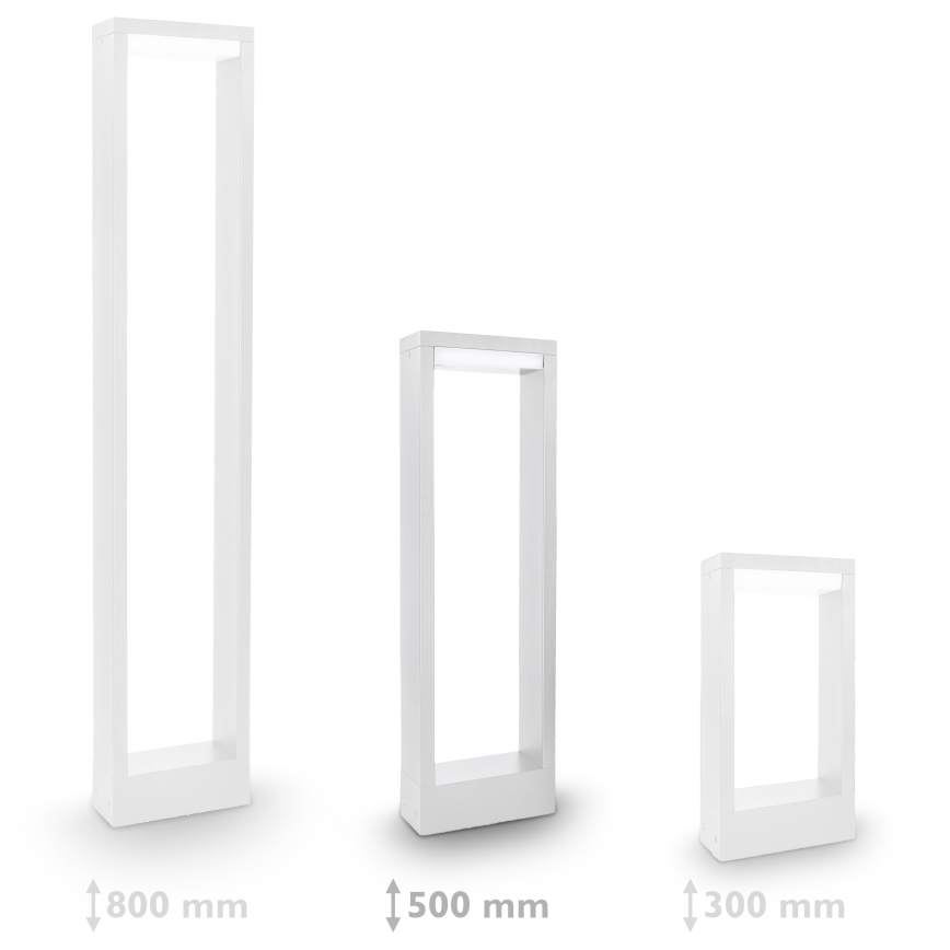 Brilagi - Lampada LED da esterno RAGUSA LED/7W/230V 3000/4000/6000K bianco IP54 50 cm