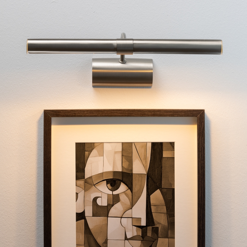 Brilagi - Lampada LED da quadro DANAE 2xE14/4W/230V 3000K cromo opaco
