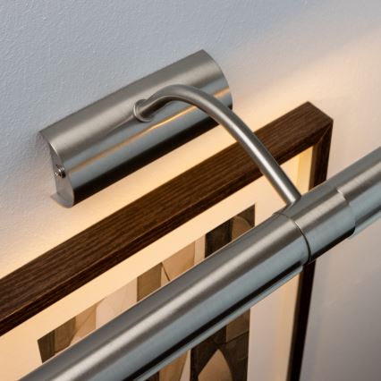 Brilagi - Lampada LED da quadro DANAE 2xE14/4W/230V 3000K cromo opaco