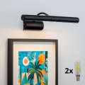 Brilagi - Lampada LED da quadro DANAE 2xE14/4W/230V 3000K nero