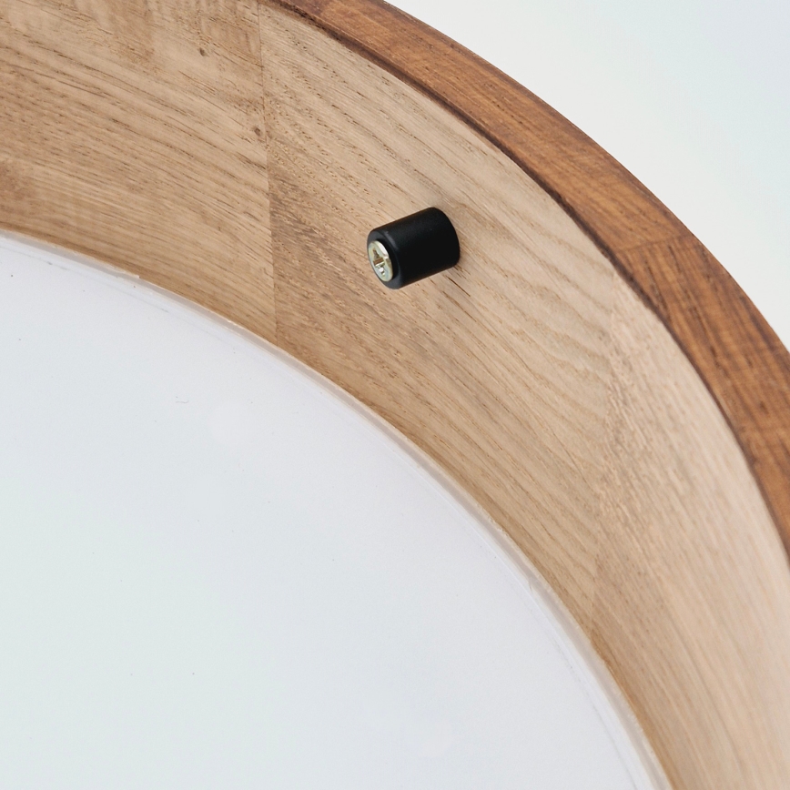 Brilagi - Lampada da soffitto LED CARVALHO 3xE27/60W/230V rovere ciliegio diam. 47 cm