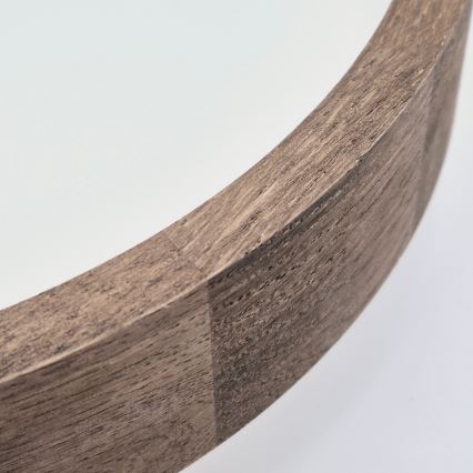 Brilagi - Lampada da soffitto LED CARVALHO SLIM 2xE27/60W/230V rovere noce Ø 37 cm