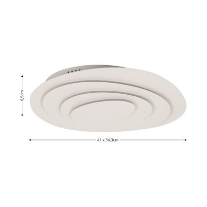 Brilagi - Lampada da soffitto dimmerabile a LED MODERN MINI LED/48W/230V 3000/4000/6000K 41x34,3 cm + telecomando