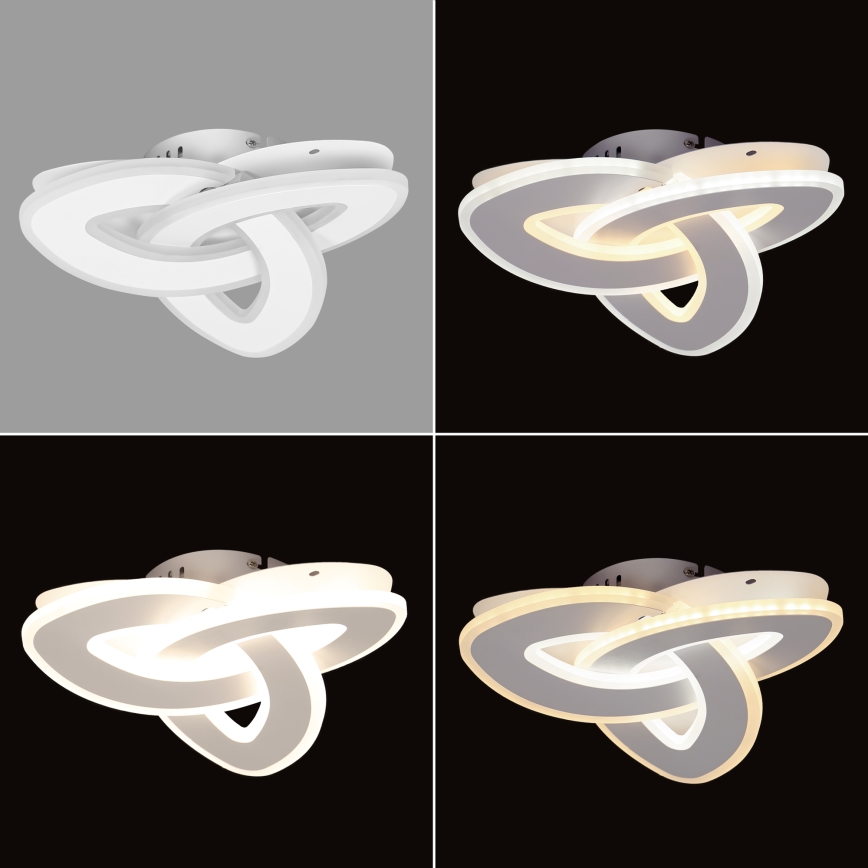 Brilagi - Lampada da soffitto dimmerabile a LED MODERN MINI LED/49W/230V 3000/4000/6000K 30x30 cm + telecomando