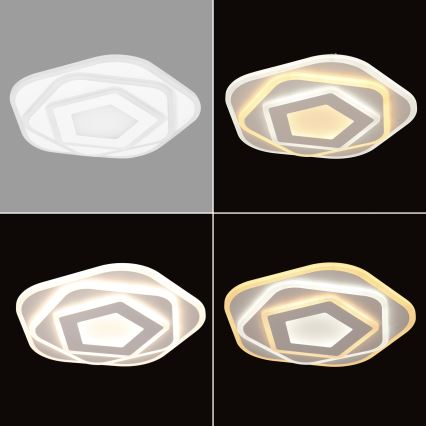Brilagi - Lampada da soffitto dimmerabile a LED MODERN MINI LED/53W/230V 3000/4000/6000K diam. 30 cm con telecomando